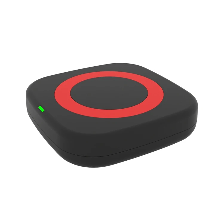 Small size Qi wireless charger certified 10W Wireless charging compatible with all phones