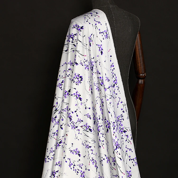 Custom Women Silk Satin Dress 100% fabric satin silk fabric