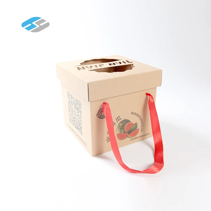 Двойными стенками многослойная свежие фрукты Упаковка Коробки Фрукты гофрокороб