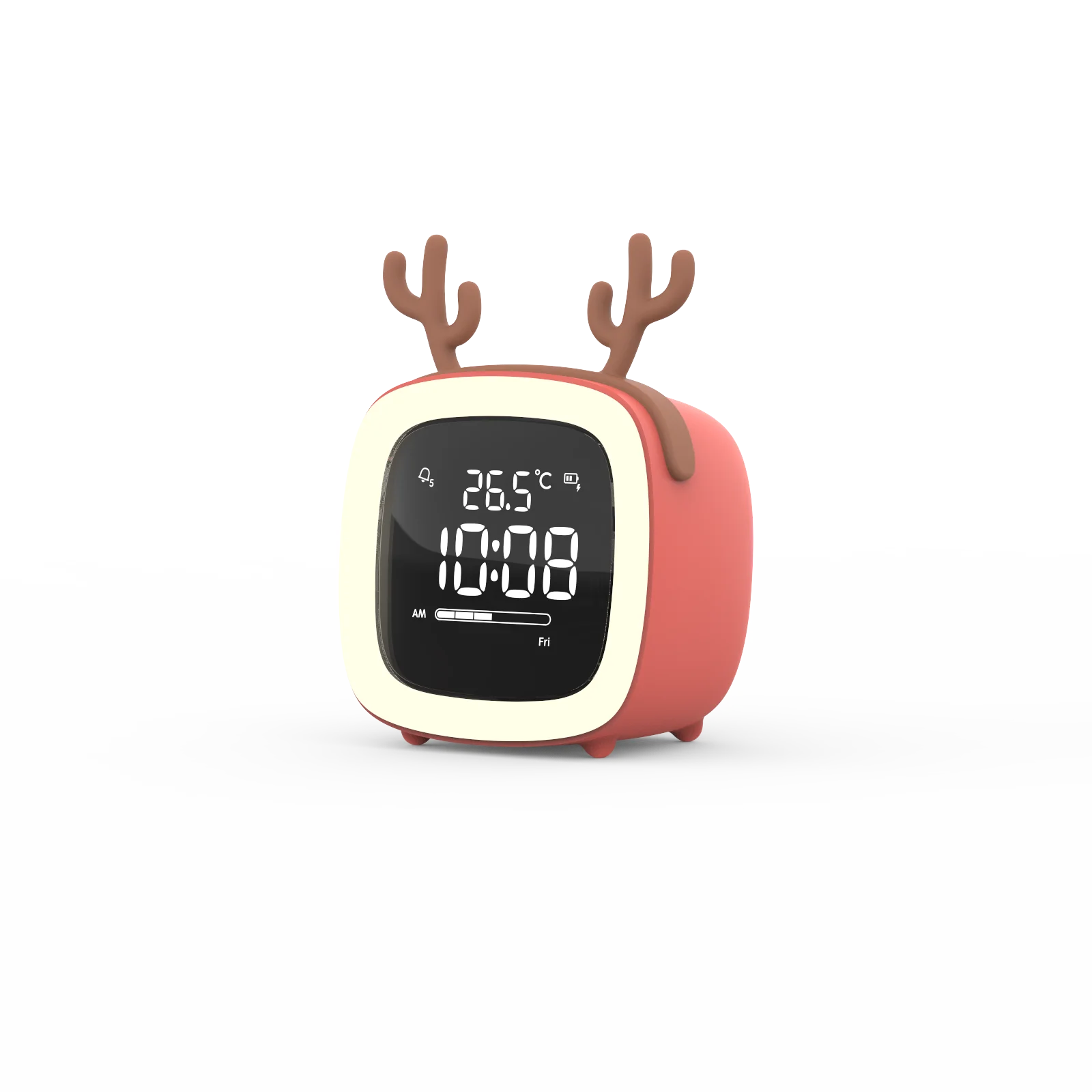 Diming Children Night Light Sleep Training Alarm Clock