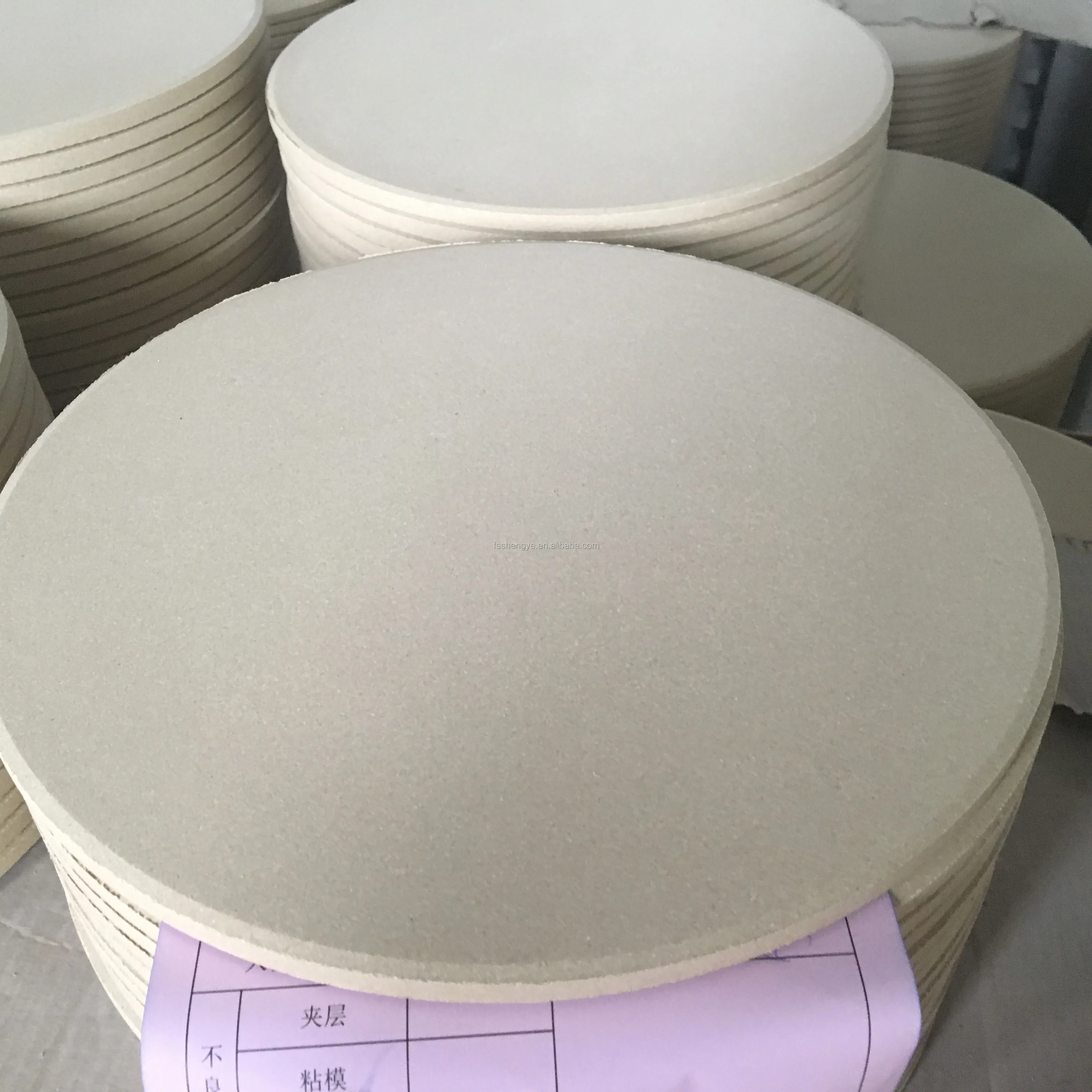 12 inch Round Pizza stone for home oven or BBQ grill with LFGB certificate