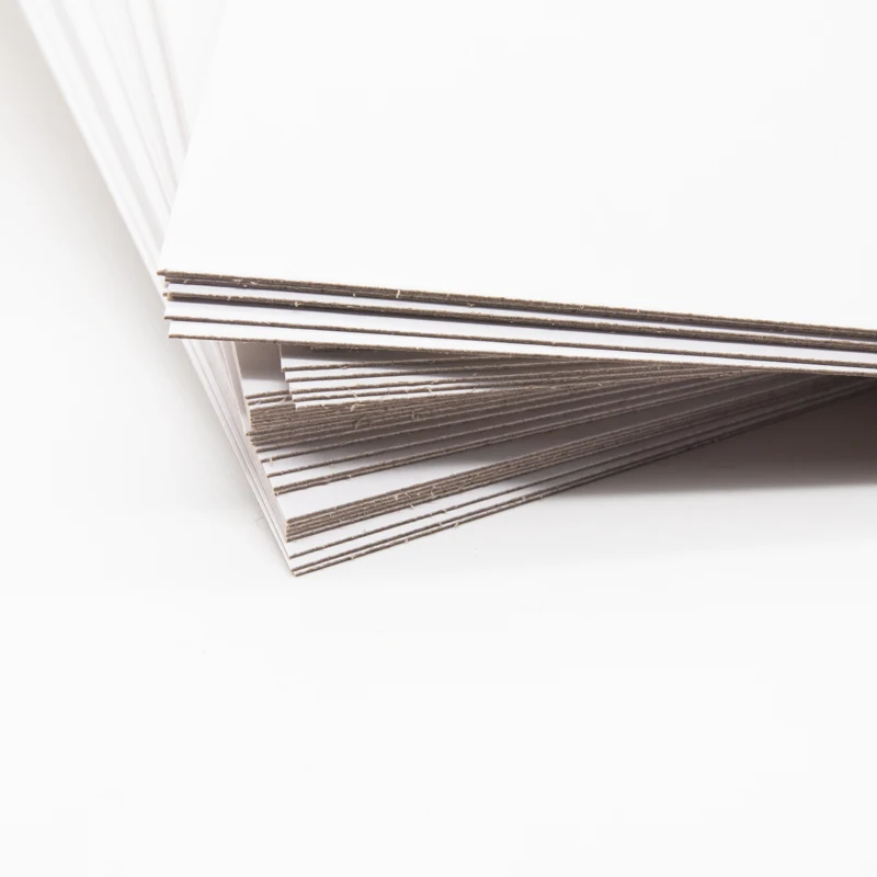 350gsm paper duplex paper shirt collar cardboard shirt insert