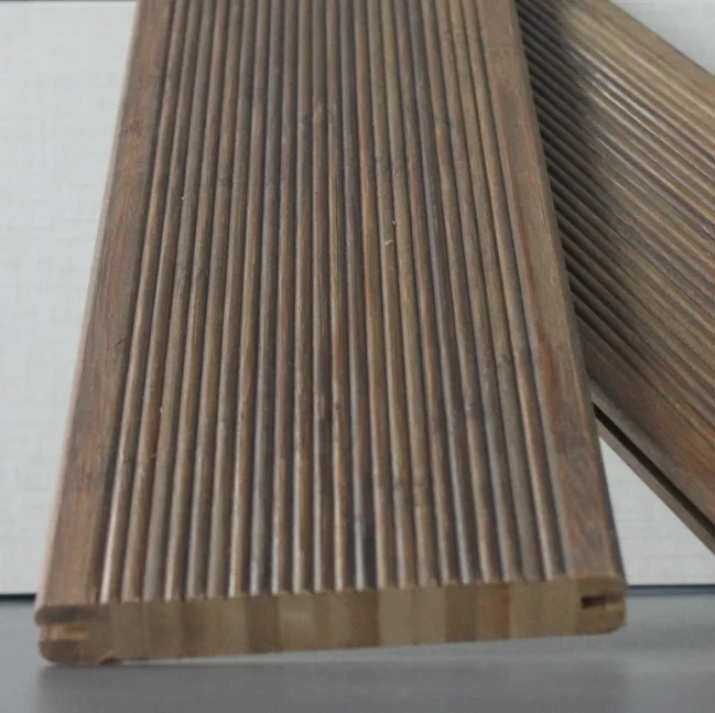 Exterior Strand Woven Bamboo Decking Outdoor Bamboo Deck Flooring