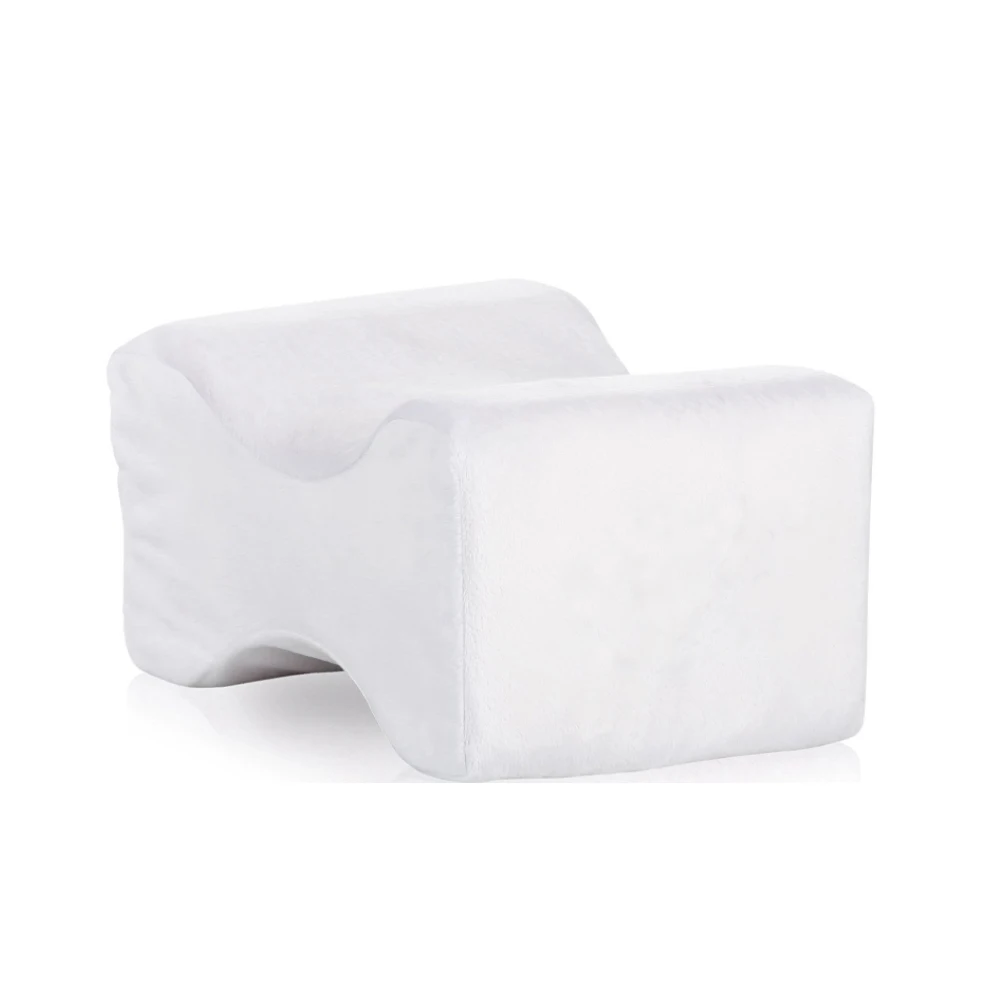 Orthopedic Knee Pillow Memory Foam Relief the Back Pain, Leg Pain, Pregnancy Memory Foam Wedge Contour