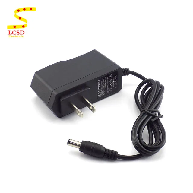 
DC 5V 1A Power Adapter US EU Wall Plug AC Adaptor DC Power Supply 