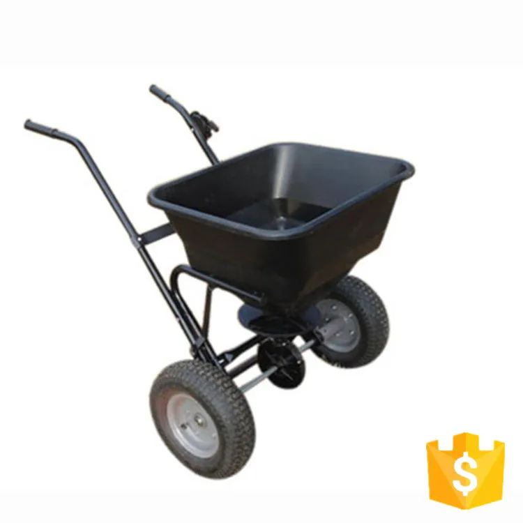 Настраиваемый газон удобрения Эвакуатор-сзади семян пластиковый разбрасыватель