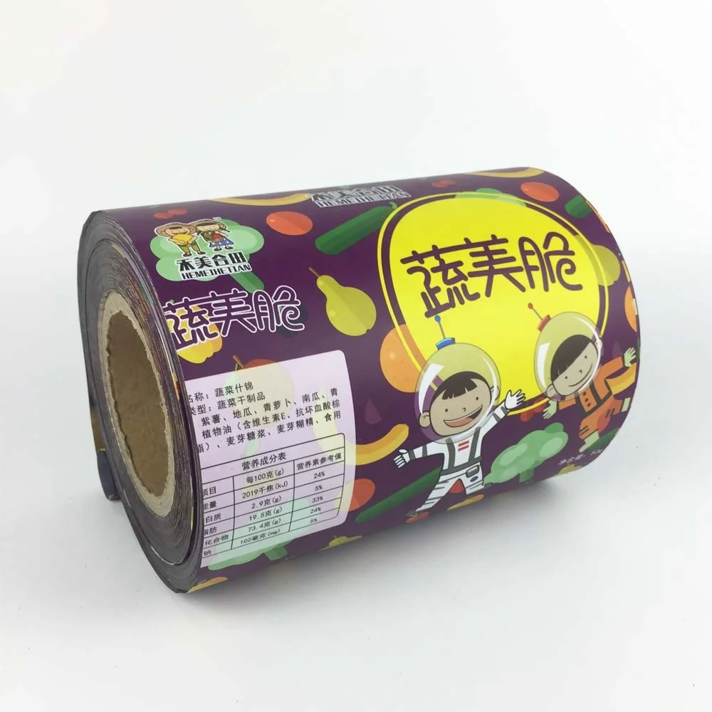 ODM OEM алюминиевая фольга для упаковки пищевых продуктов, рулон пластиковой пленки, рулон кофейных саше для упаковочной машины