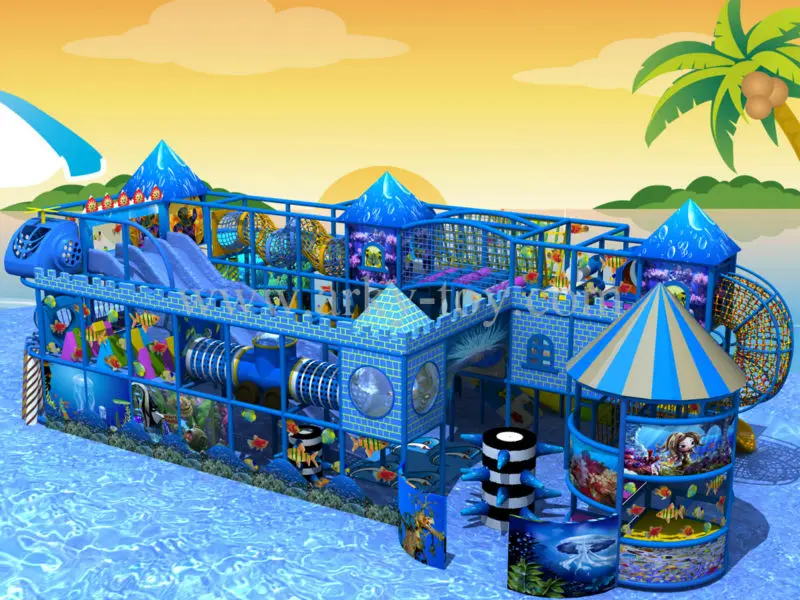 High Quality Forest Theme  Kids Indoor Playground Equipement