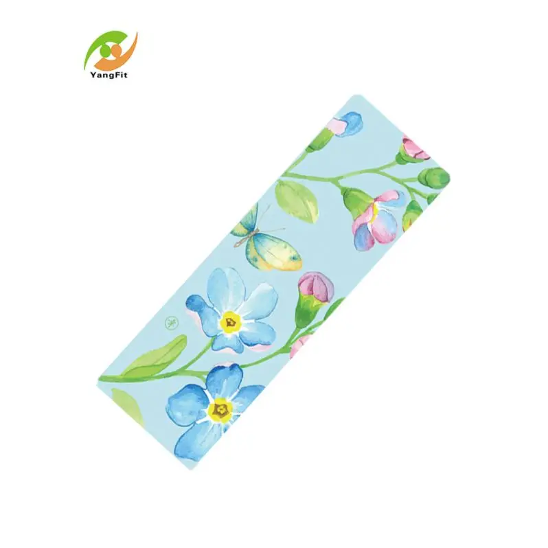 Custom Hot Promotional Products Yogamat Printed Print Eco Yoga Mats