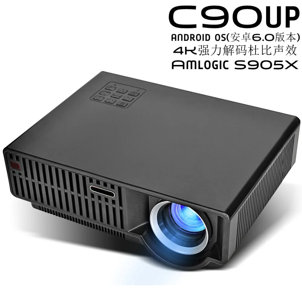 C90UP 2018 новый завод высокой яркости HD 1000 люмен один ЖК-панель проектор