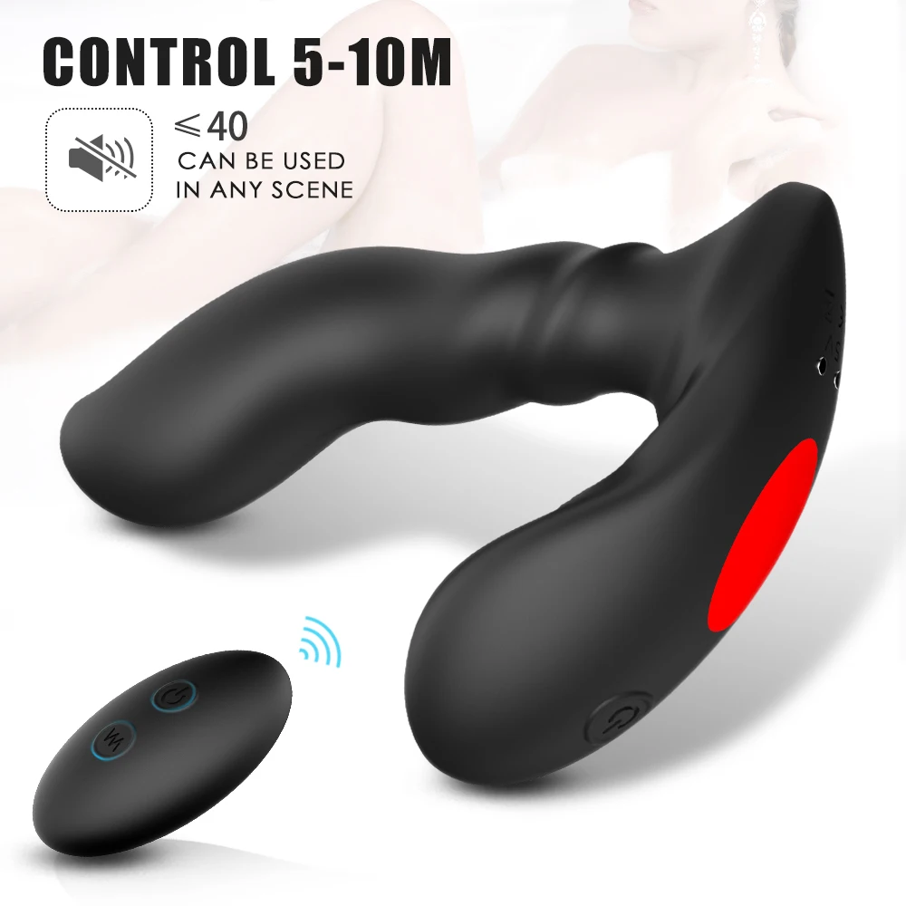 S-HANDE Silicone Remote Control Anal Dildo Sex Toys Prostate Massager Butt plug vibrator For Women Men Couple