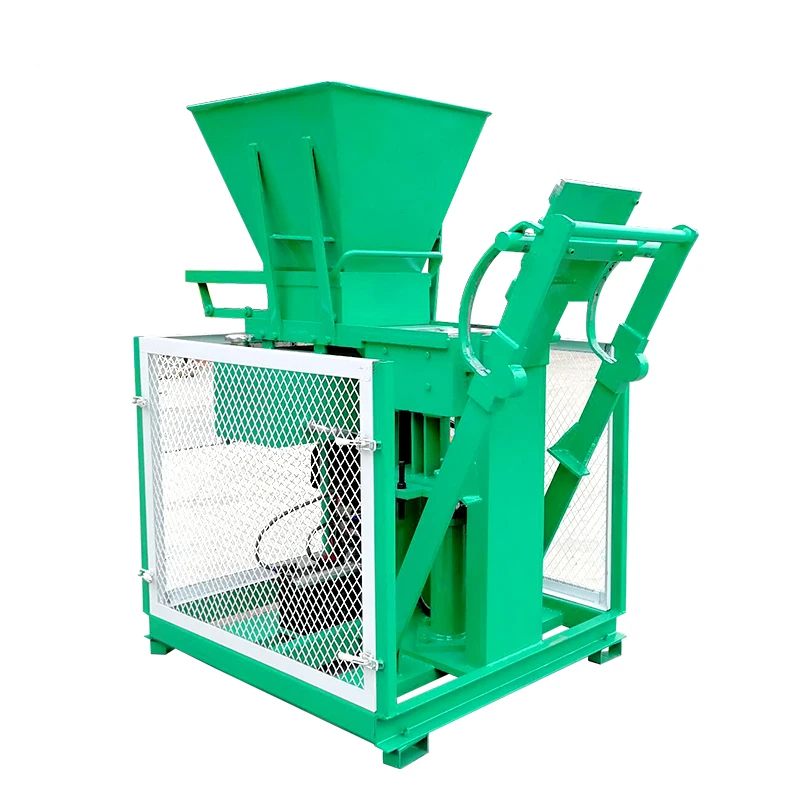 HBY2-15 small hydraulic press clay brick machine soil interlocking brick machine in kenya