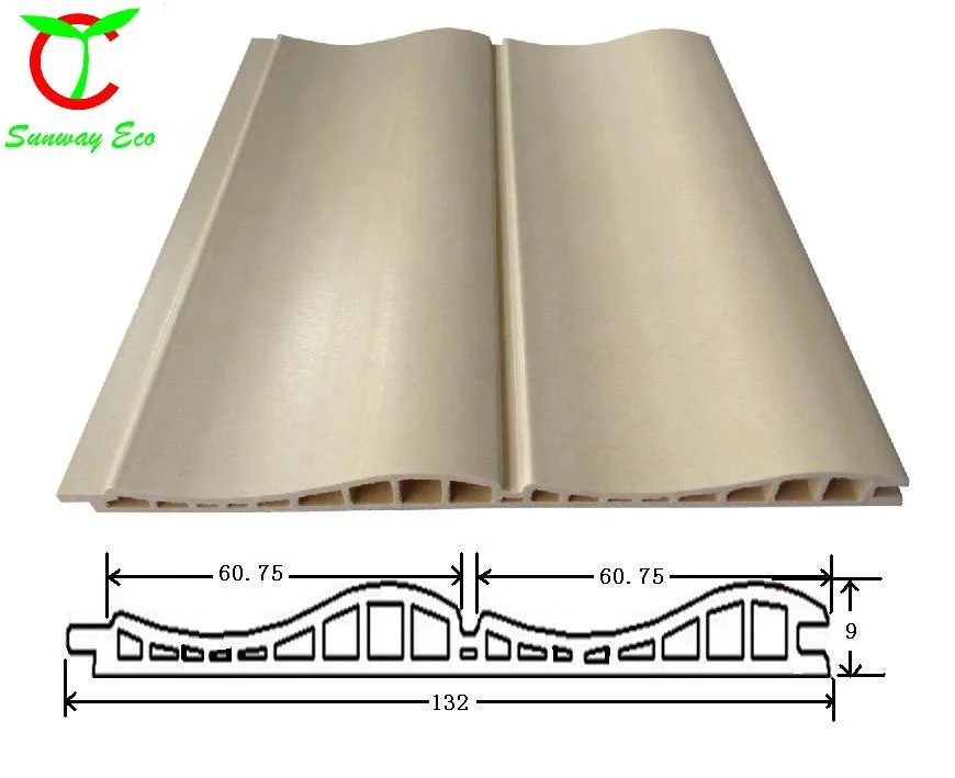 eco-friendly decorative 3d WPC wall panels made in china
