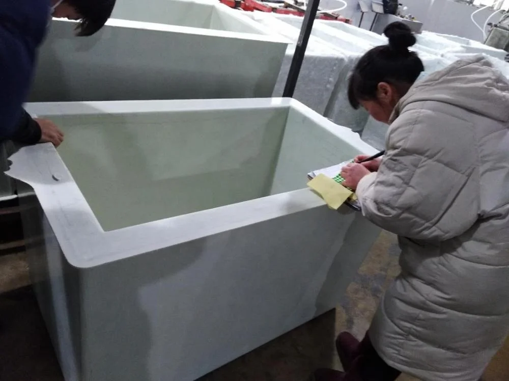 Fiberglass Fish Transportation Container Fish Storage Box