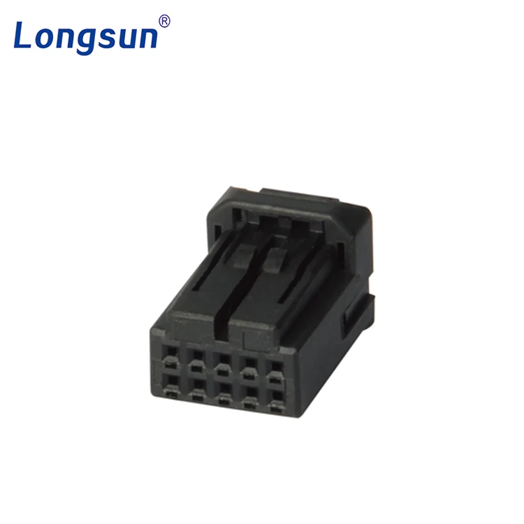 936163-2 10 Pin 2,54 мм Шаг Женский Корпус 25411-10Y-2 Tyco AMP TE Автомобильные Разъемы