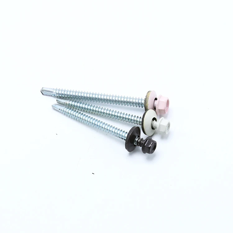 Self Drilling Screw Sandwich Panel Screw with Rubber Washer