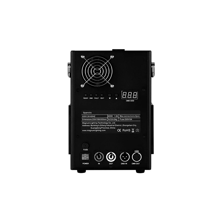 Hot sell cold spark machine indoor safe fireworks fountain special effects for DJ stage