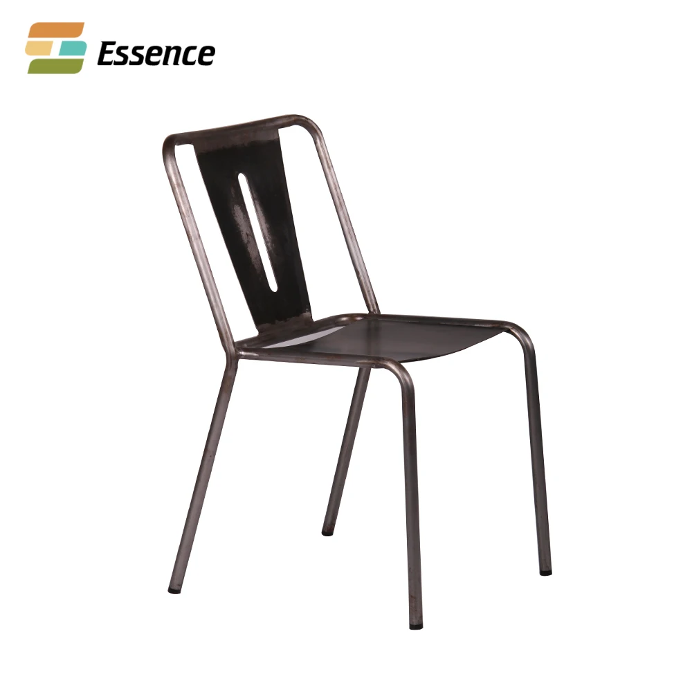 stackable fast food chair dining made in china commercial used industrial metal restaurant chair