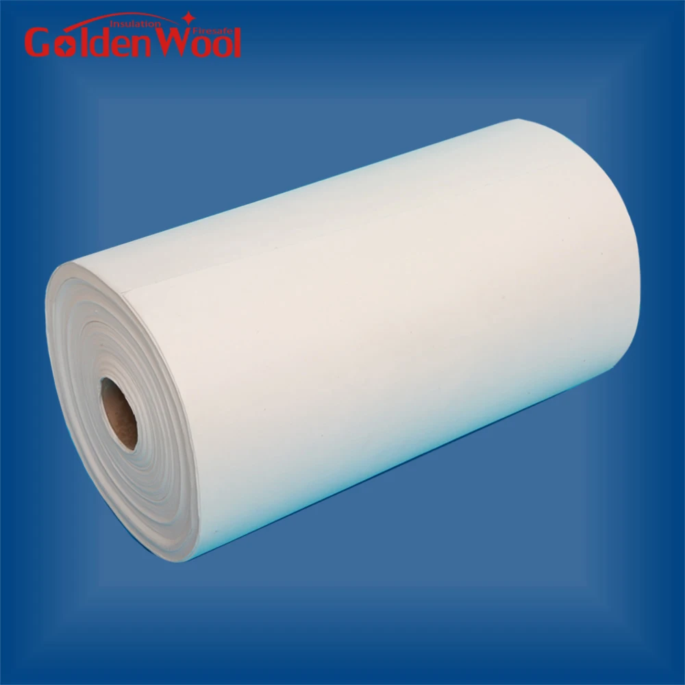 0.6mm 1mm 3mm Heat Resistant Insulation Material Roll Fireproof Thermal Price Ceramic Fiber Paper