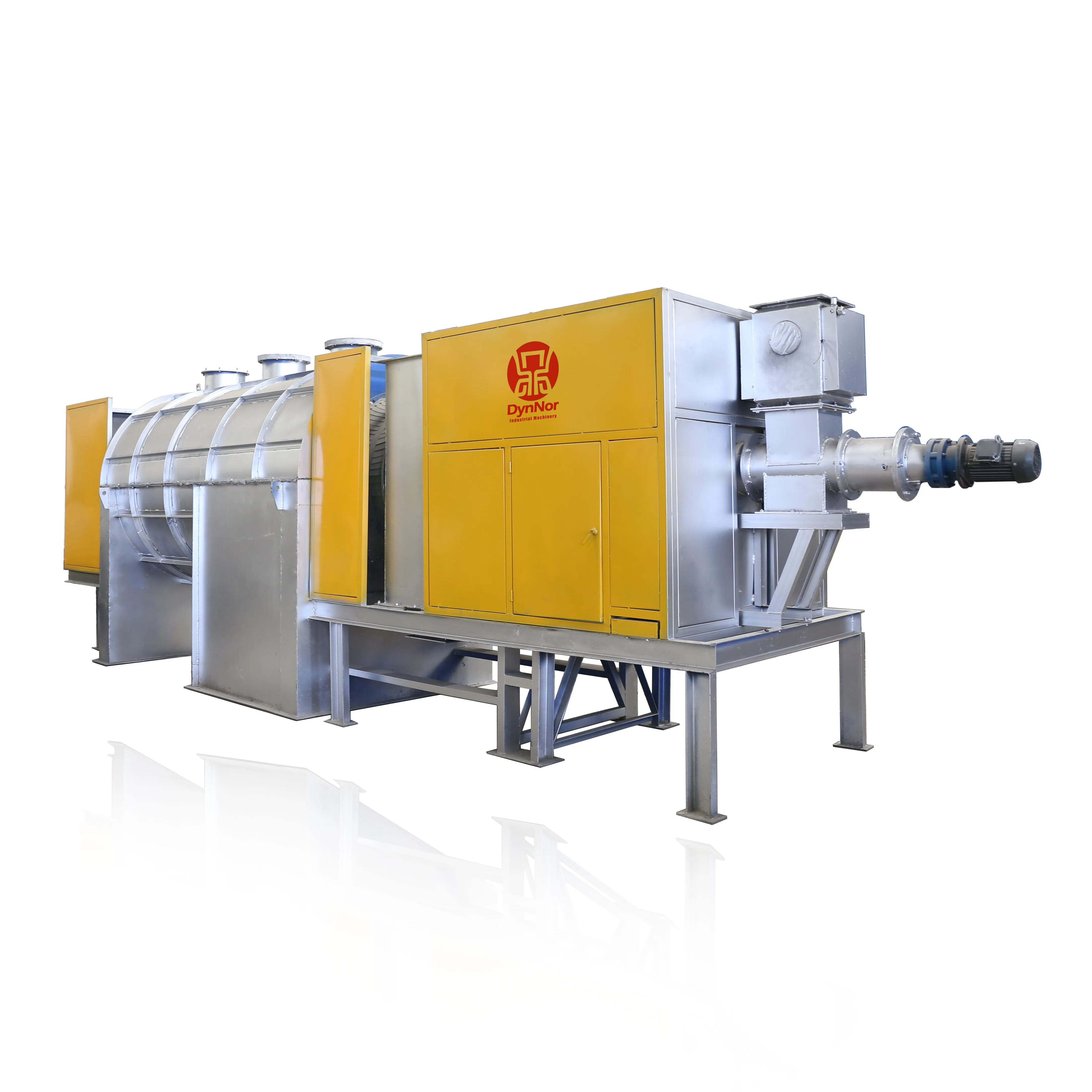 Horizontal Drum Type Carbonizer Machine for Biomass Carbonization