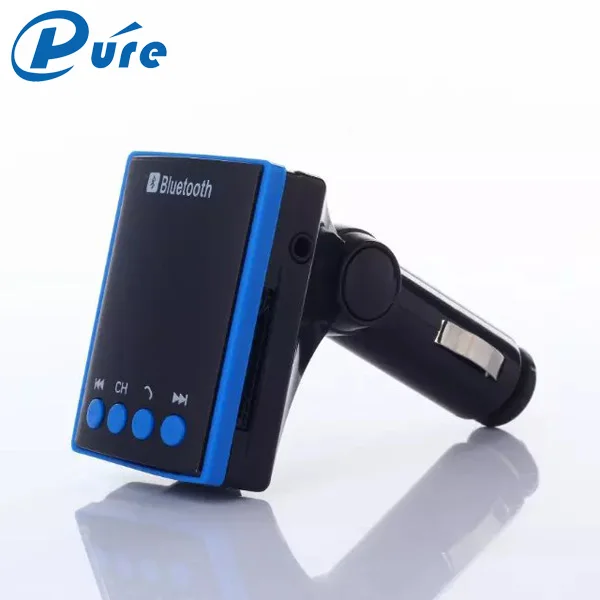 Superior quality unusual mini portable car speakerphone support power 12-24V, charging the phone