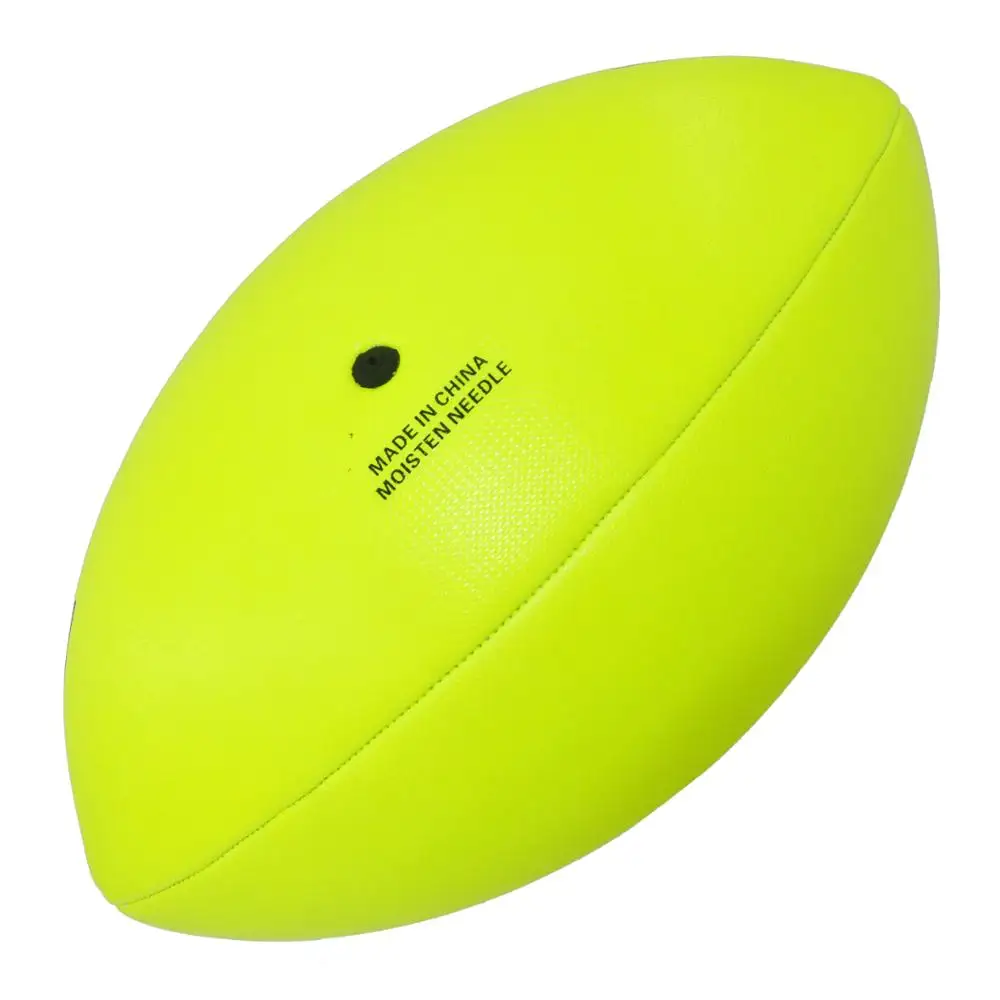 machine stitched pu pvc cheap OEM college training equipment balls supplies giveaways size 9 5 rugby american football ball