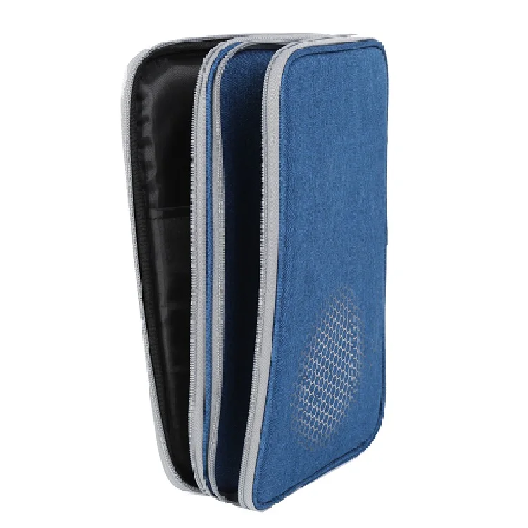 
Cosmos Double Layer Table Tennis Racket Professional Pingpong Case Cover with Ball Storage Pocket Table Tennis Bag Equipment 