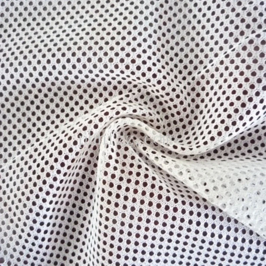 stock lot fabric 100%polyester soft recycled pet mesh birds eye dry fit micro rpet different type corset mesh fabric