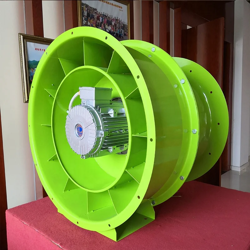 Baking grains mine diagonal flow small ventilation fan 1450 r.p.m