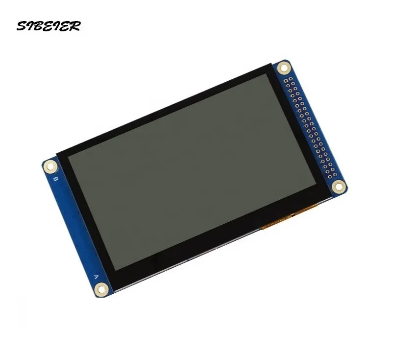 4.3 inch isplay panel 800*480  tft lcd hd driver board spi mcu rs232 interface raspberry  display
