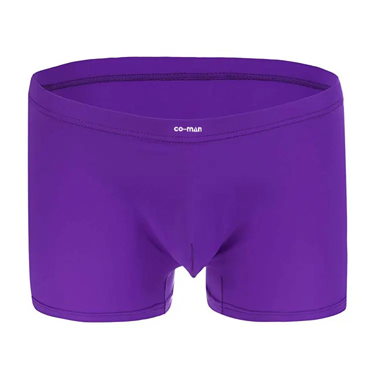 
Factory custom elastic fabric mens underwear transparent panties 