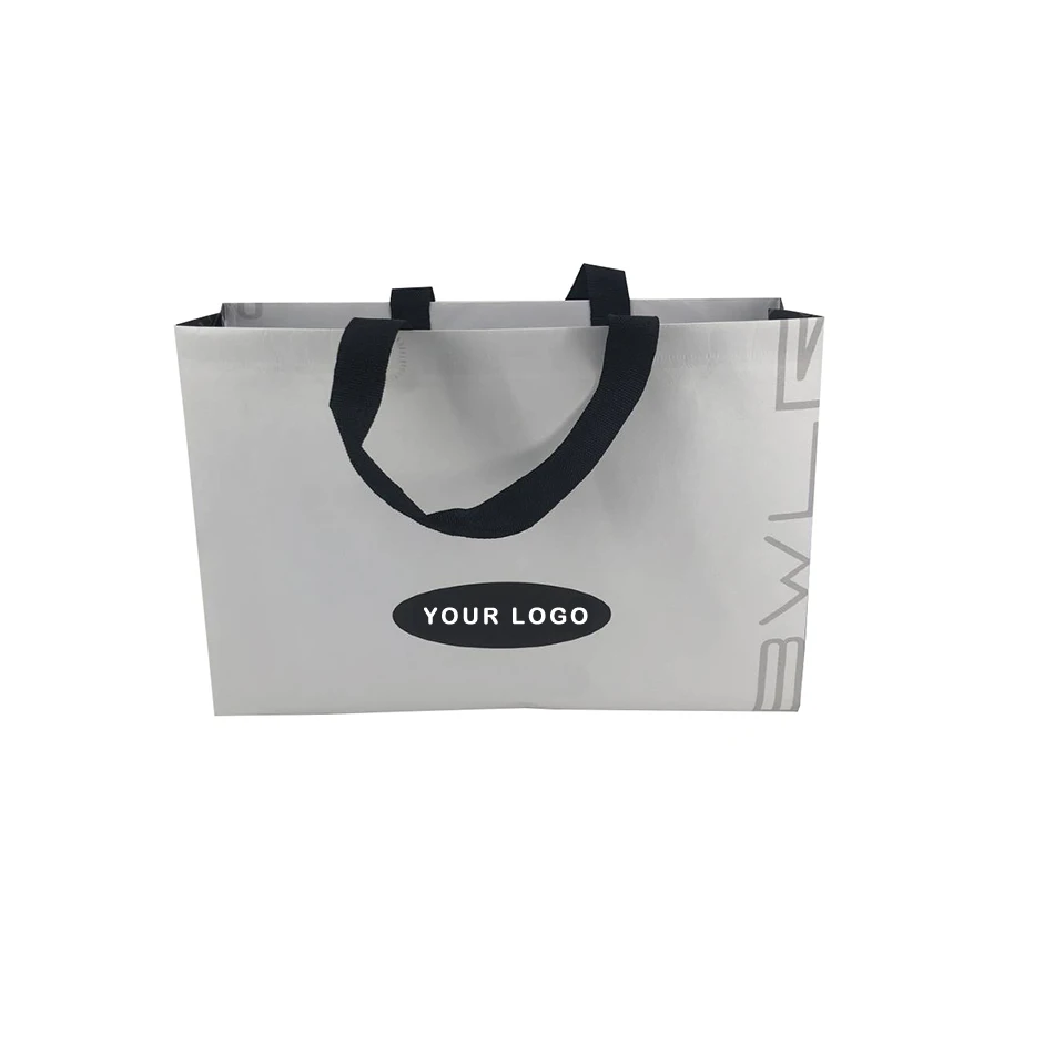 
Eco Friendly PP Ultrasonic Laminated Non Woven Fabric Shopping Bag With Handle 