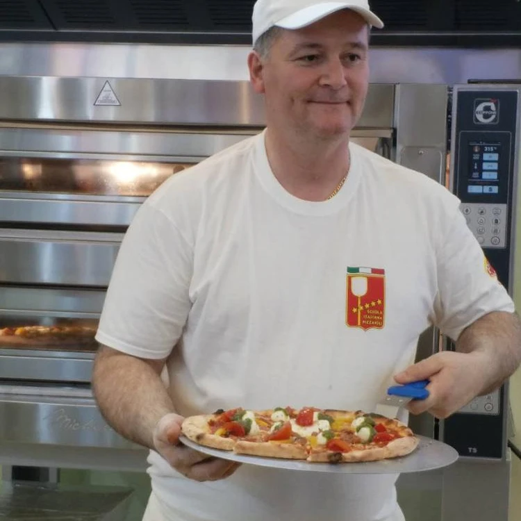 
Electric Bakery Cookies Pizza Oven With Lava Rock Tray 