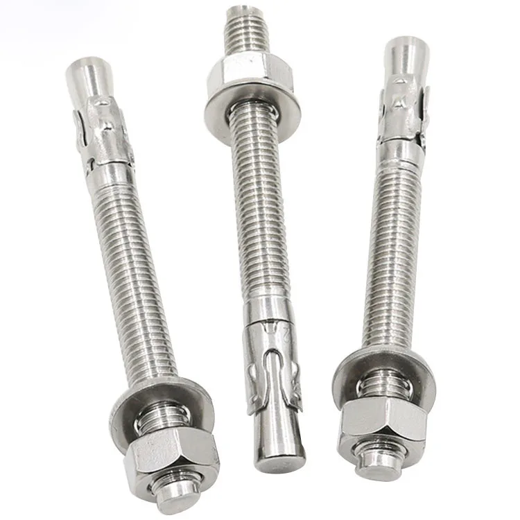 
Stainless steel m10 m16 m24 expansion wedge anchor bolt 