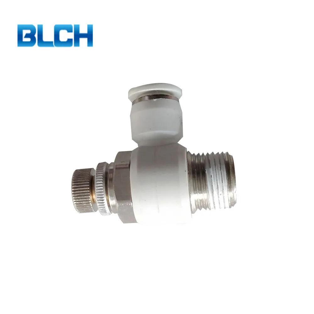 Китайский товар Черный SL скорость потока простоя трубки Пневматический разъем Универсальный air управление клапан