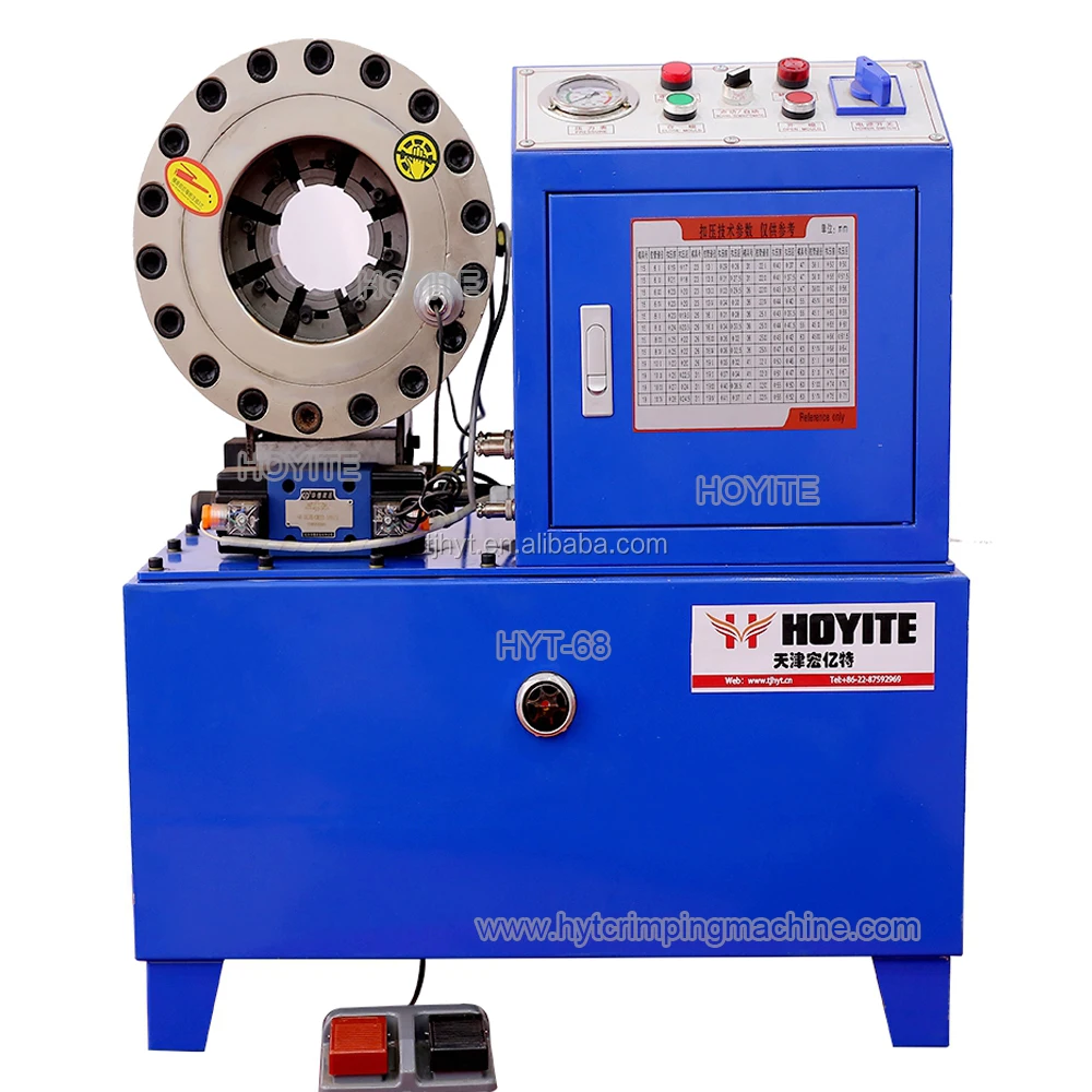 Classical High Efficiency DX68 Rubber Hose Crimping Machine