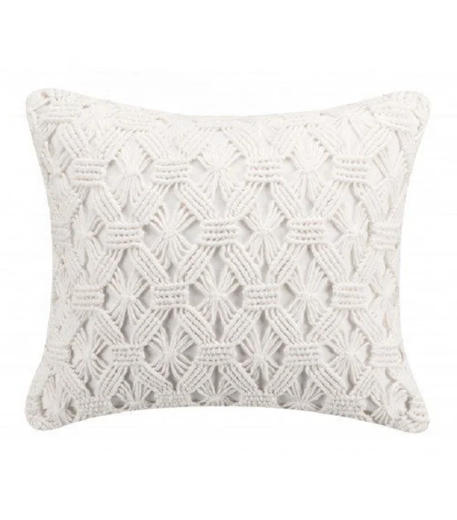 Handmade Macrame Crochet Cushion & Pillow Cover