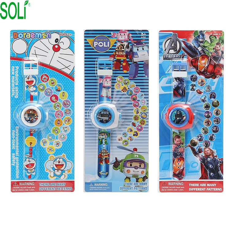 2021 hot sales Watch cartoon animation toy kindergarten boy kid watch