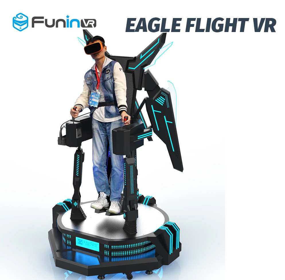
2019 FunInVR Virtual Reality Aviation Flight Simulator With 3D movies 