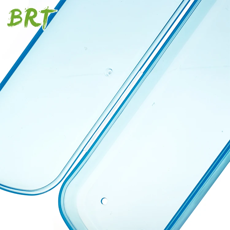 Light Blue Plastic Toothbrush Case Travel Toothbrush Case Box
