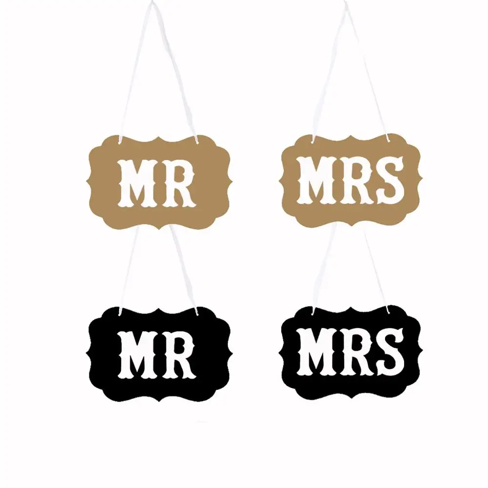  Гирлянда с надписью «Mr & Mrs» баннер реквизит для свадебной вечеринки декоративная фотобудка лентами праздничные