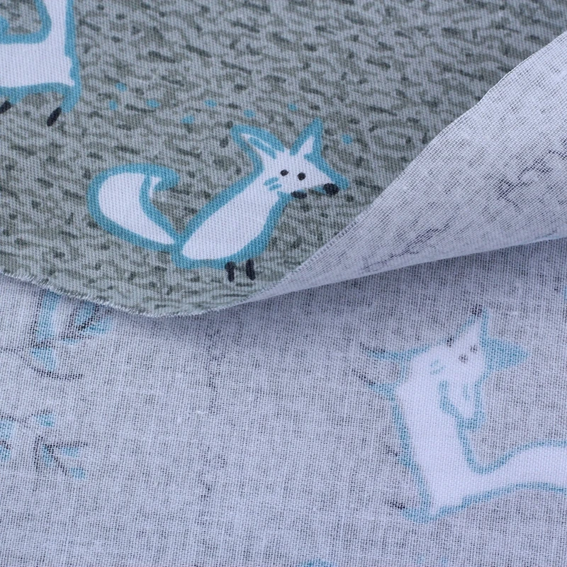 100% cotton twill fabric cartoon pattern patchwork home textile sewing