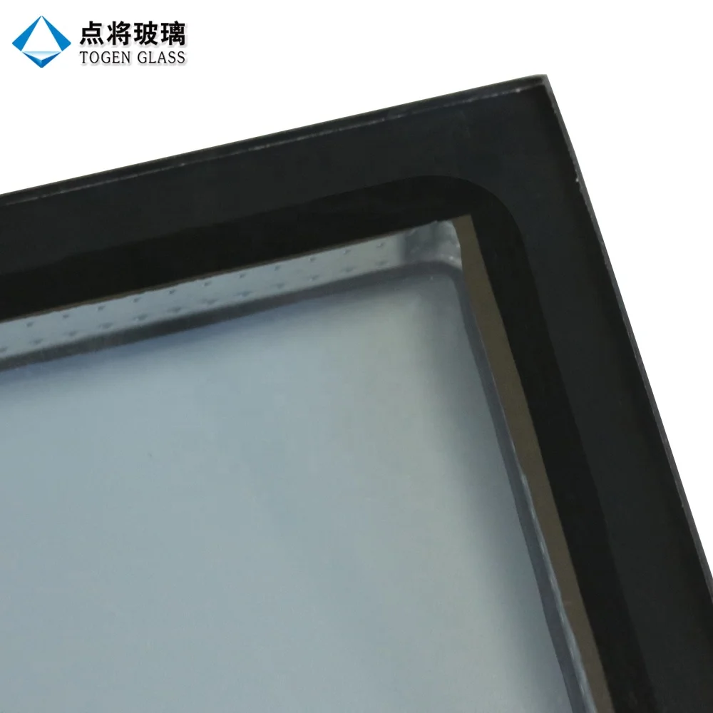 Tempered low e double glazing igu glass curtain wall