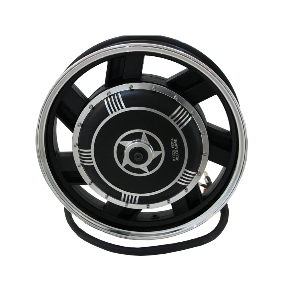 16*3.0inch 273 3000w 40H V3 Single Shaft Hub Motor for Motorcycle