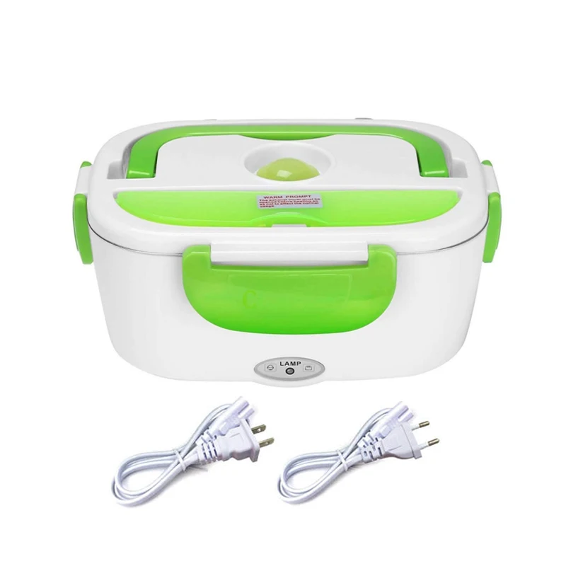 BPA free plastic food warm box electric heating thermos lunch box for Household