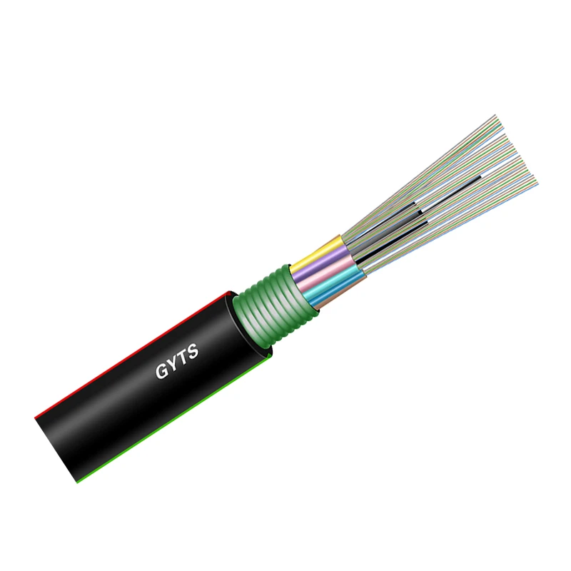 High Quality Gym Direct Burial Armored Fiber Optic Cable