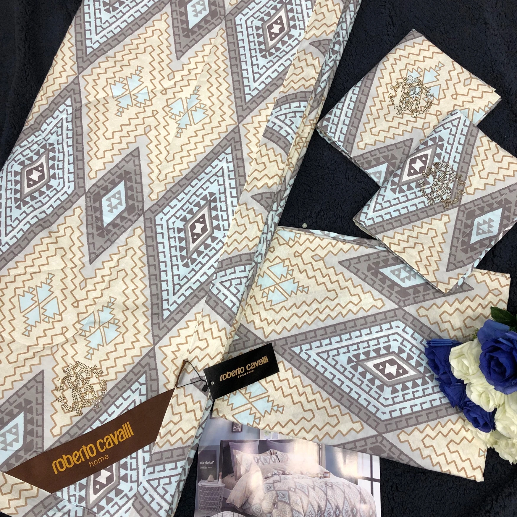 Крест зерна один летний комплект постельного белья (4 шт)