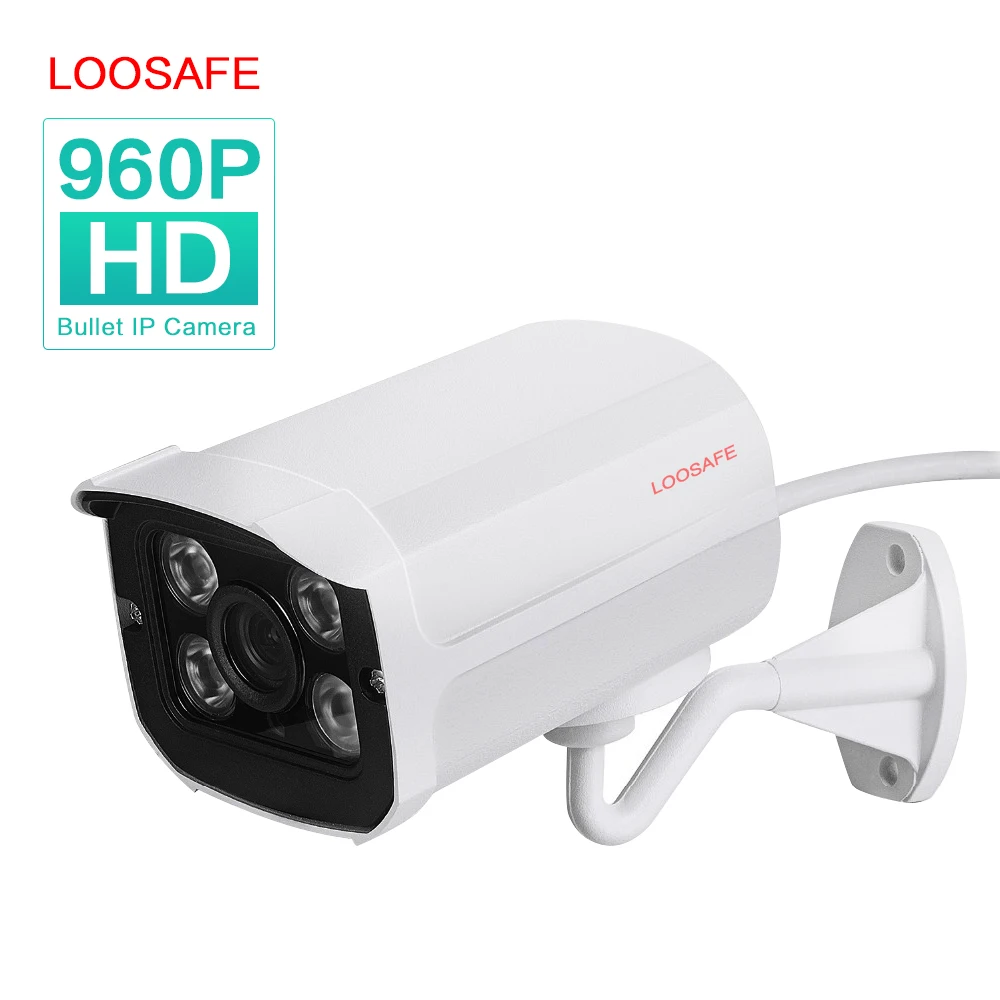 Домашняя безопасность Проводная сетевая камера 960 P IP66 Водонепроницаемая Проводная наружная ip-камера