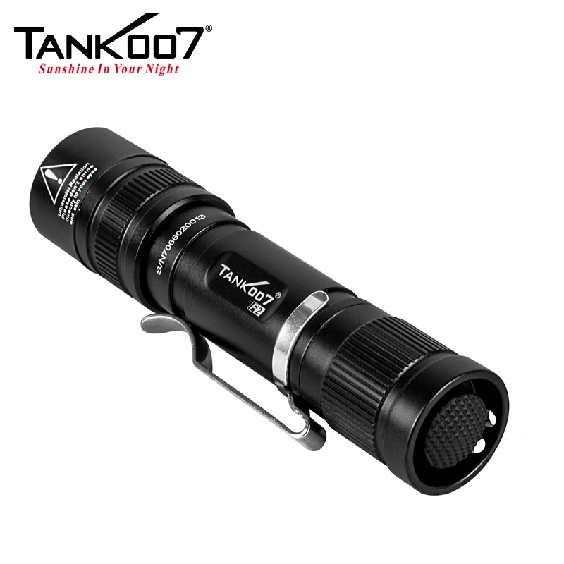 Tank007 Pocket flashlight Mini zoomable dual light 365nm uv flash light Ultraviolet EDC flashlight LED linternas
