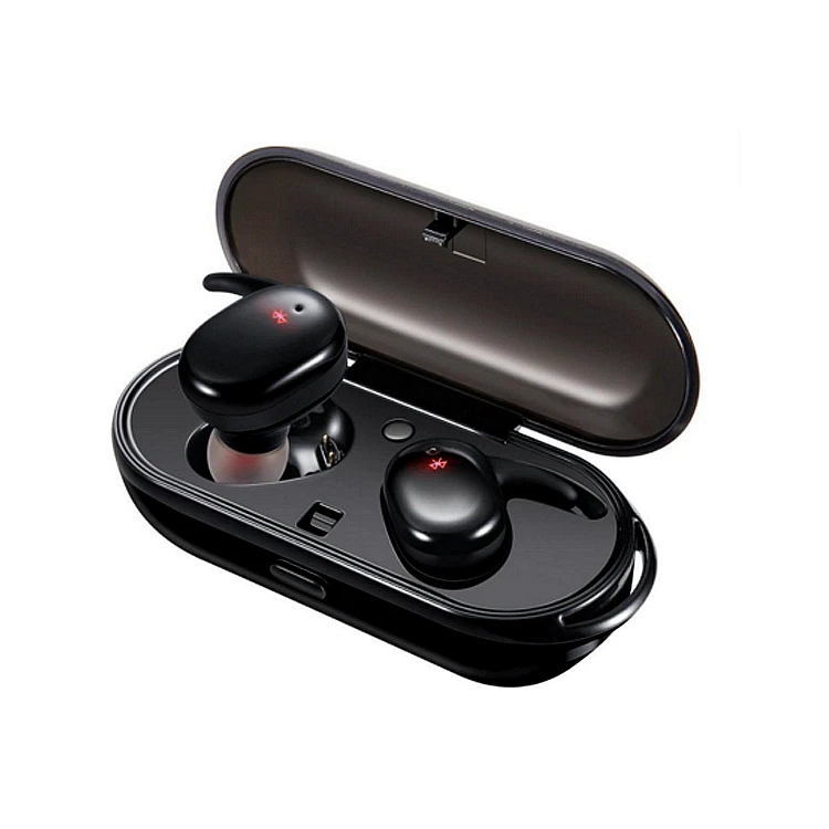 Сенсорный датчик СПЦ мини-гарнитура музыке стерео наушники с загрузочной коробки маленькие наушники